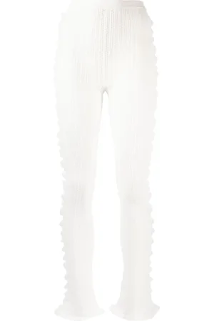 Acne Studios Leggins tejido de crochet