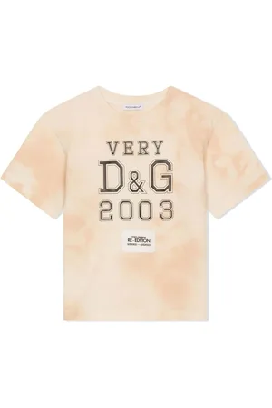 Dolce & Gabbana Playera con logo estampado