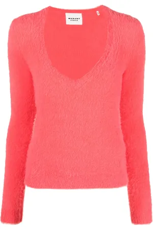 Marant Etoile Suéter tejido Oslo con cuello en V