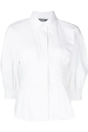 Moschino Falda con detalle fruncido