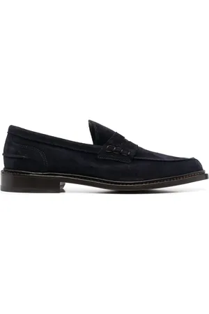 TRICKERS Mocasines penny de gamuza
