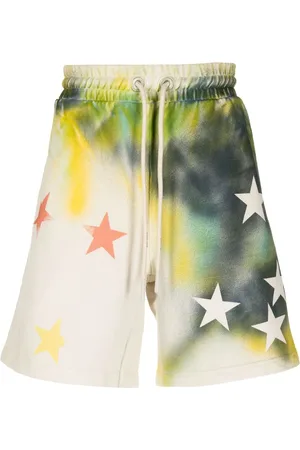 Palm Angels Shorts deportivos Star Sprayed