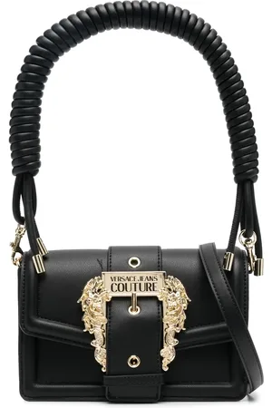 VERSACE Bolsa de hombro con hebilla del logo