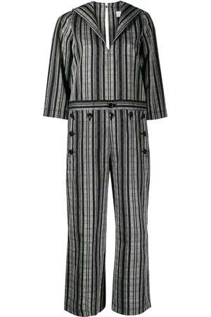 Comme des Garçons Jumpsuit corto a rayas