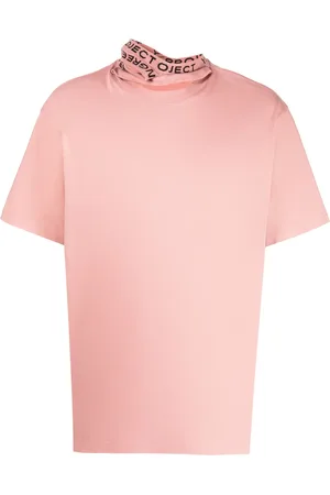 Y / PROJECT Playera con franja del logo y abertura