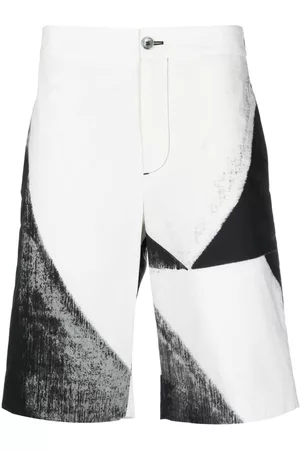 Alexander McQueen Shorts Bermuda con estampado abstracto