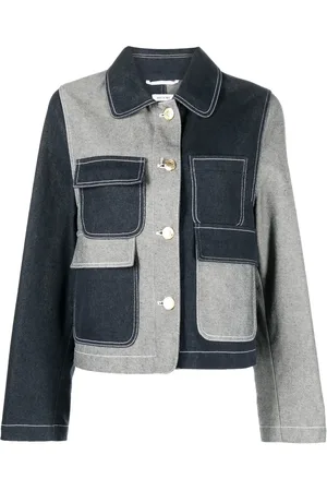 Thom Browne Blazer a paneles con botones