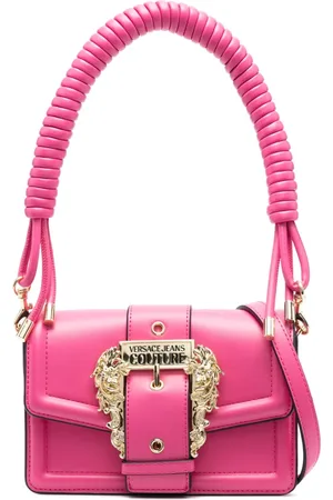 VERSACE Bolsa de hombro con hebilla del logo