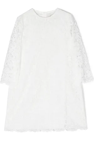 Il gufo Vestido acampanado manga larga