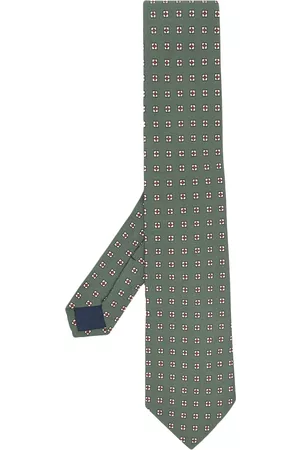 Ralph Lauren Neat geometric-print silk tie