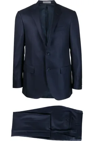 corneliani Traje con botones y estampado