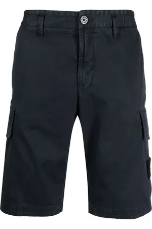 Stone Island Shorts cargo con motivo de brújula