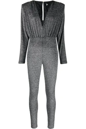 Frenken Jumpsuit con efecto metalizado