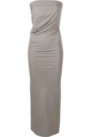 CHRISTOPHER ESBER Vestido fruncido strapless