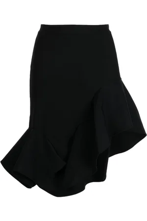 JNBY Falda midi con diseño asimétrico