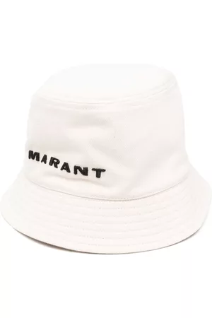 Isabel Marant Hombre Sombreros - Logo-embroidered bucket hat