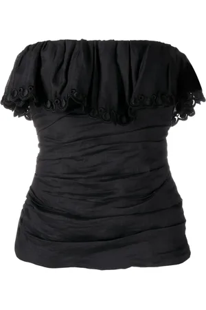 Isabel Marant Top Orma con hombro descubierto