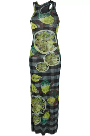 OTTOLINGER Vestido largo con estampado gráfico