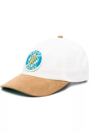 Rhude Logo-patch cotton-blend cap