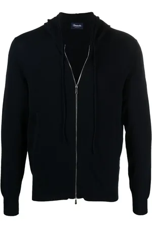DRUMOHR Hoodie tejida con cierre