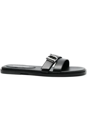 Dsquared2 Mules con placa del logo
