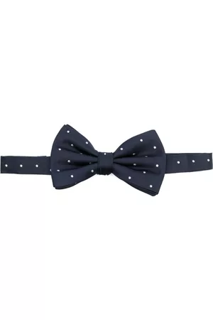 Lady Anne Polka-dot silk bow tie