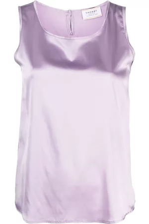 FARFETCH Blusa de seda sin mangas
