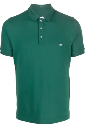 FAY Playera tipo polo con logo bordado