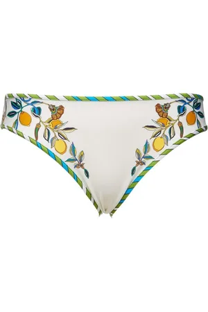 La DoubleJ Bikini bottom con estampado floral