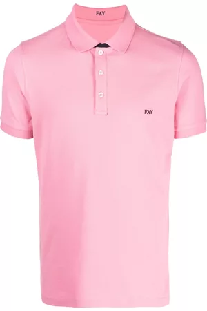 FAY Playera tipo polo con logo bordado