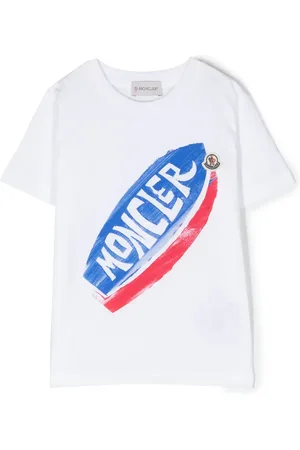Moncler Playera con logo estampado