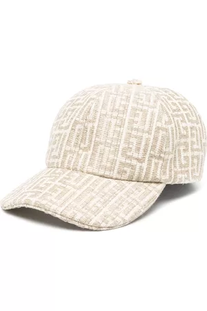 Balmain Monogram-knit cap