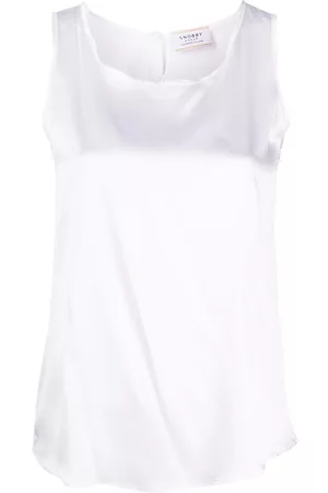 FARFETCH Blusa de seda sin mangas
