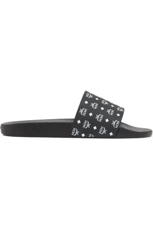 MCM Flip flops con logo estampado