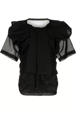 Comme des Garçons Blusa con moño oversize