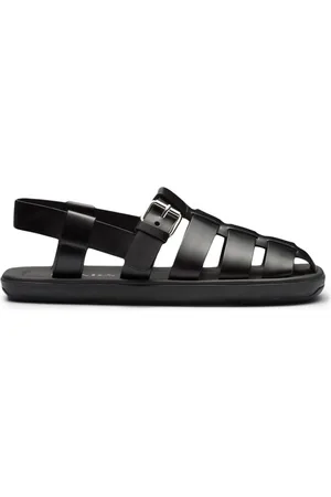 Prada Sandalias con diseño entretejido