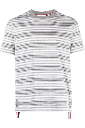 Thom Browne Playera con rayas estampadas