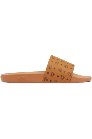 MCM Flip flops con logo estampado