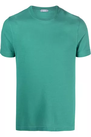 ZANONE Playera manga corta con cuello redondo