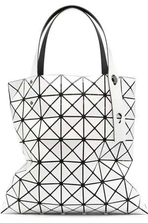 Issey Miyake Tote con panel geométrico
