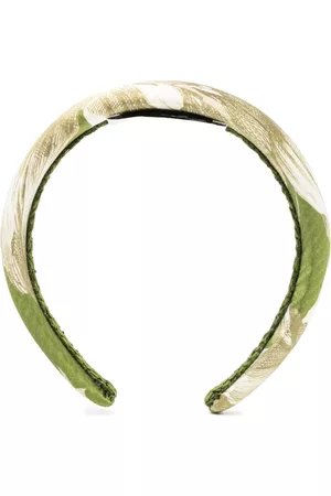 Erdem Mujer Accesorios para el cabello - Floral-print silk hair band