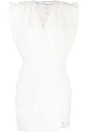 IRO Vestido con diseño cruzado