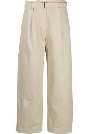 Low Classic Pantalones rectos con diseño tapered