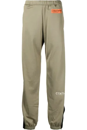 Heron Preston Pants con motivo Т СИЛЬ