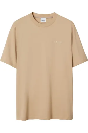 Burberry Playera con logo estampado y cuello redondo
