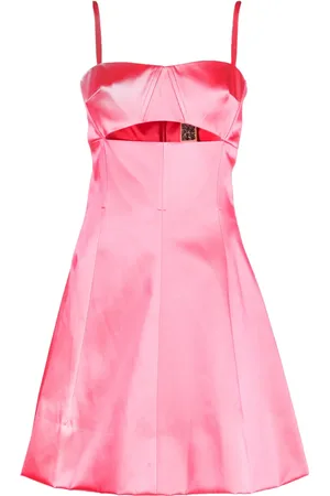 Patou Vestido corto con efecto satinado