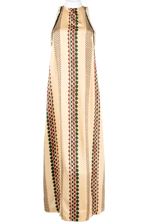 WALES BONNER Vestido con detalle de perlas