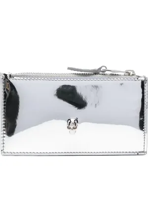 Alexander McQueen Cartera con motivo skull