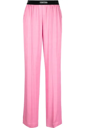 Tom Ford Pantalones rectos con diseño ancho