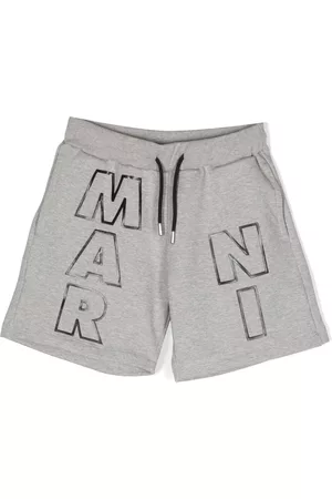 Marni Shorts deportivos con logo estampado